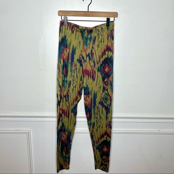 Plume & Thread Multicolor Legging Pant - Picture 1 of 8